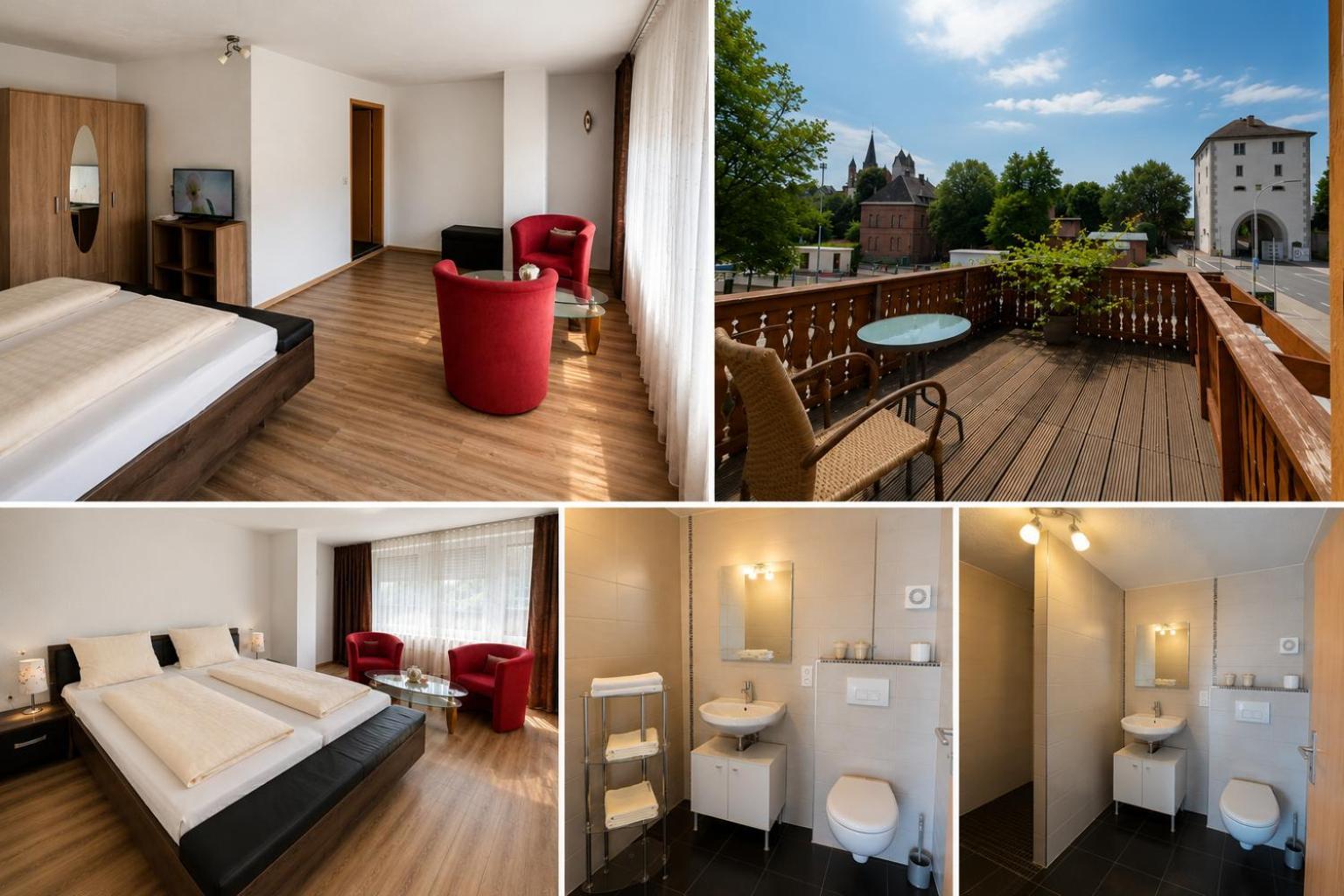 Doppelzimmer mit Balkon